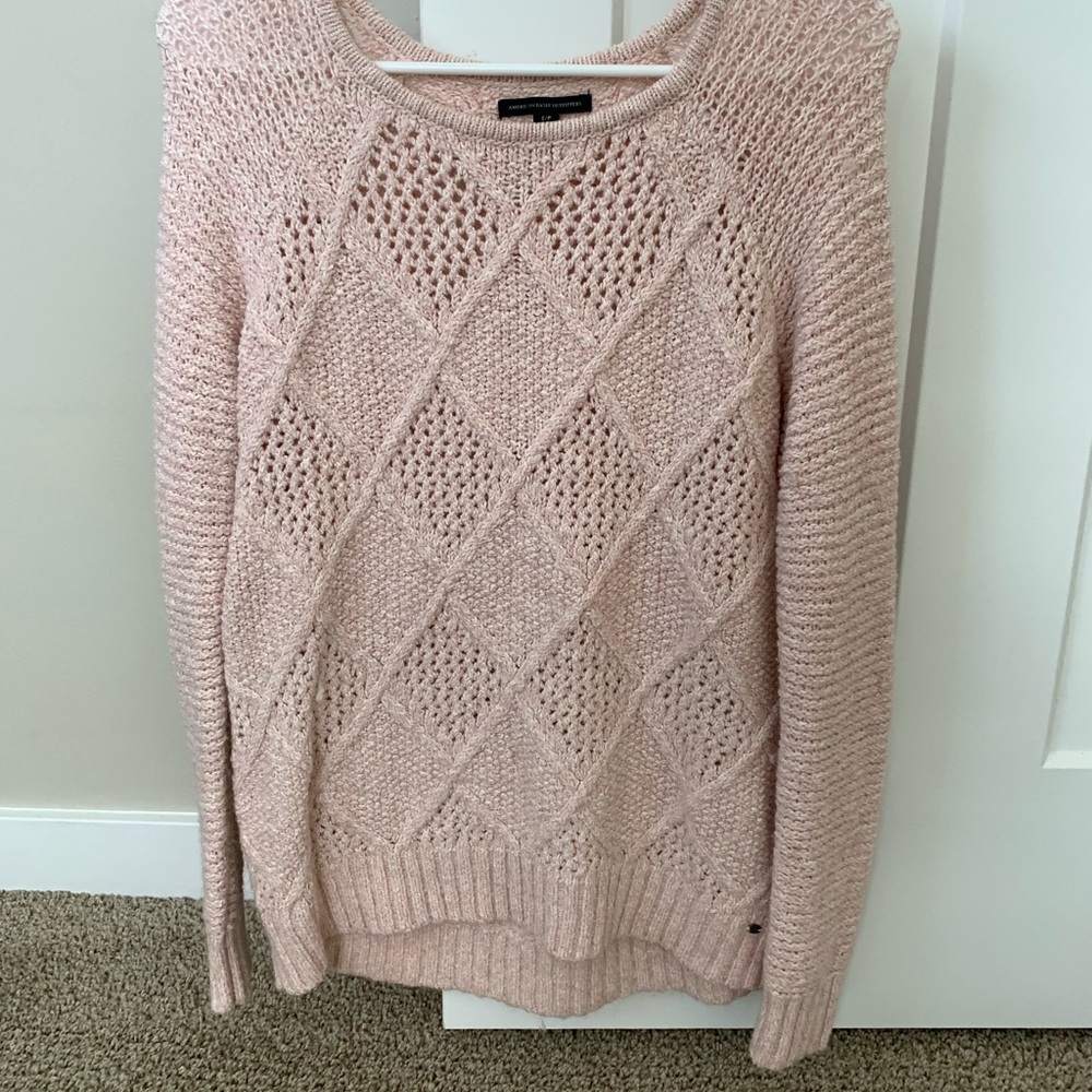 Women’s American Eagle blush pink Sweater